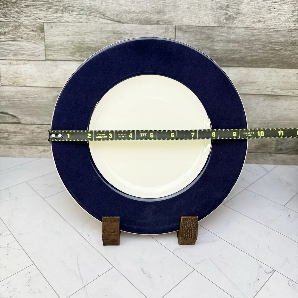 4 Lenox Kate Spade Rutherford Circle Navy - 9.5
